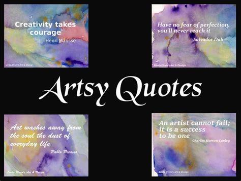 Artsy Quotes by Linda Ursin