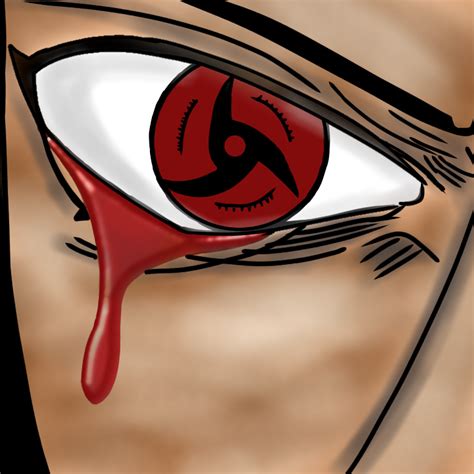 Itachi cry blood - ibisPaint