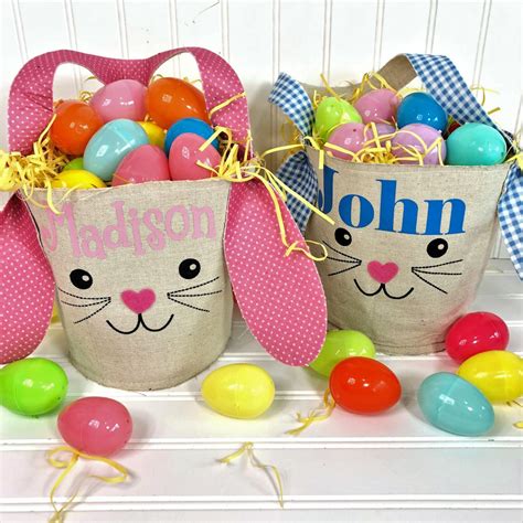 Personalized Easter Bunny Basket Just $9.99! - Freebies2Deals