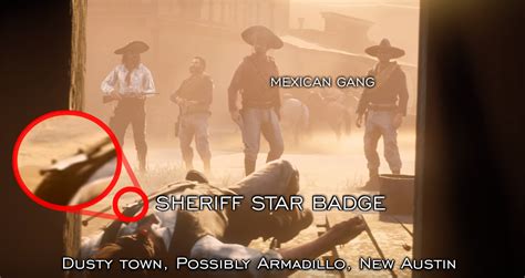 Mexican Gang Murdering the Sheriff of Armadillo? : r/reddeadredemption