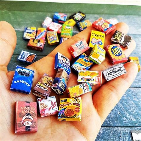 40x Mini Assorted Kitchen Accessories Box Dollhouse Miniature Food Cupboard Lot #T… | Mini cosas ...