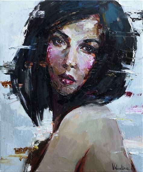 Abstract Female Painting at PaintingValley.com | Explore collection of ...