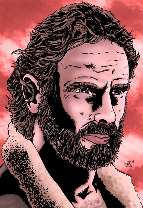 Rick Grimes from Midnight Horizon Comics in 2021 | Art, Grimes, Original art