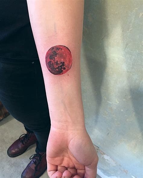 Bloodmoon tattoo by Marco Nerdy - Tattoogrid.net