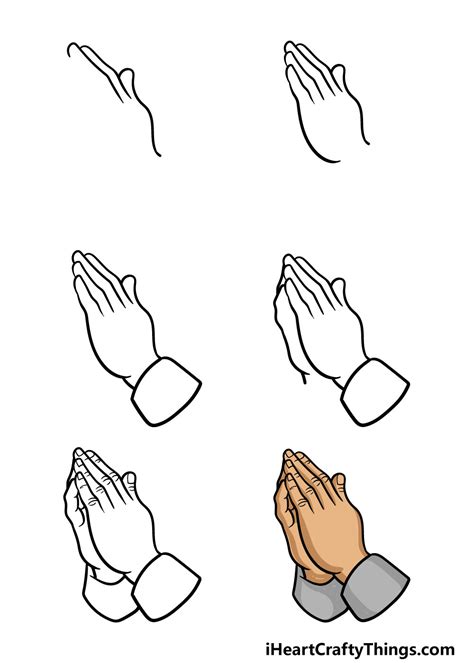 Prayer Hands Drawings