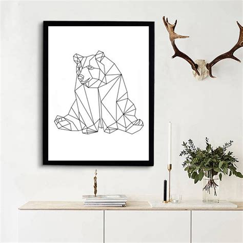 Nursery Bear Print Bear Nursery Decor Animal Nursery Prints | Etsy