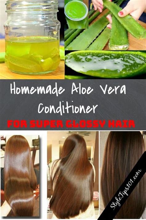 Homemade Aloe Vera Conditioner | Aloe vera, Healthy hair, Natural hair styles