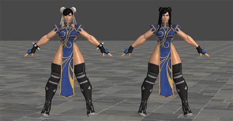 SFV Chun Li Training XPS UPDATED by Chrissy-Tee on DeviantArt