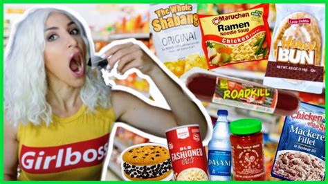 All the FOOD on a PRISON COMMISSARY List + Prices - YouTube