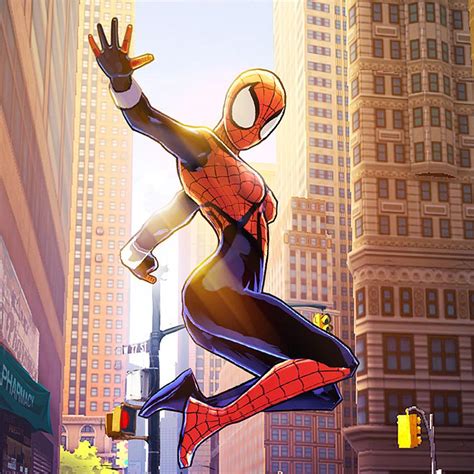 Say hello to spider-girl, the first female spidey in #spiderman ...