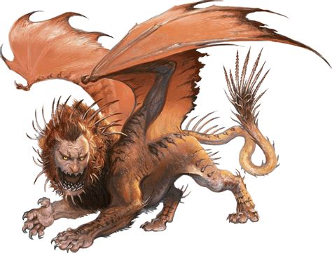 Manticore - Monsters - D&D Beyond