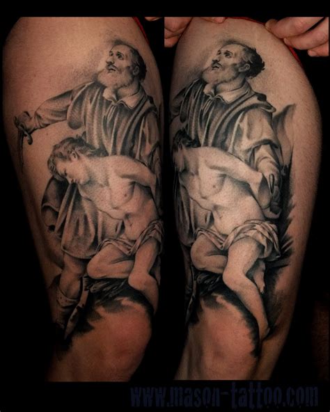 Mason Williams ArcLight Tattoo Cincinnati: Abraham and Isaac