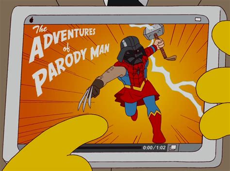 The Adventures of Parody Man - Wikisimpsons, the Simpsons Wiki