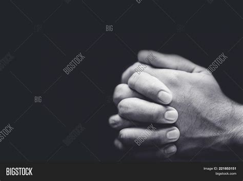 Man Hands Praying Image & Photo (Free Trial) | Bigstock