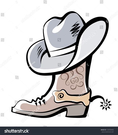 Cowboy Boot Line Drawing at PaintingValley.com | Explore collection of ...