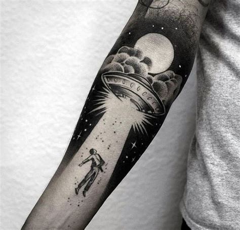 63 Weird Alien Tattoo Ideas | Forearm sleeve tattoos, Alien tattoo, Tattoos