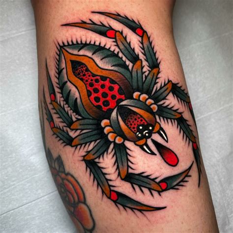 11+ Traditional Black Widow Tattoo Ideas That Will Blow Your Mind!