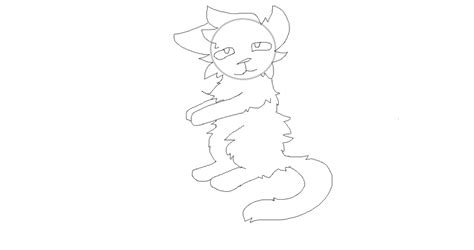 Cat Standing Lineart - Free to use by Kuli-Nari on DeviantArt