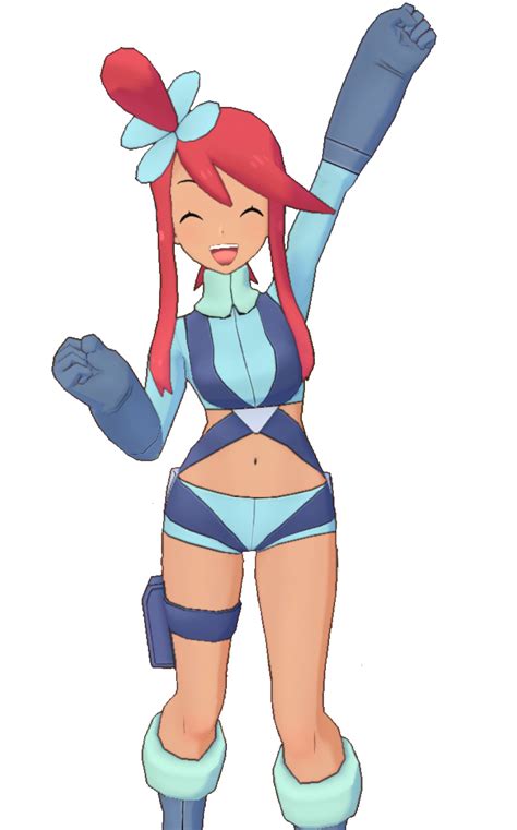 Pokemon Masters Skyla Transparent by Ninilene on DeviantArt