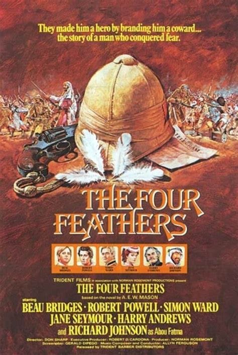 The Four Feathers (1978) - Posters — The Movie Database (TMDB)