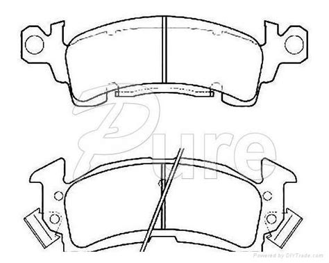 cadillac,chevrolet brake pads FMSI:d52 - 7403A-D521 - PURE (Afghanistan Manufacturer) - Car ...