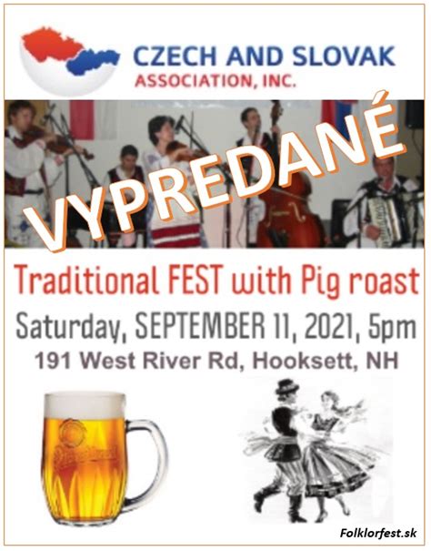 NOVÉ - - - Hody Festival 2021 New Hampshire – Celebrate the Czech and ...