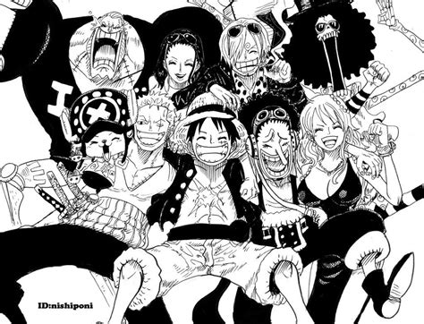 Straw Hat Pirates | One piece drawing, One piece manga, One piece comic