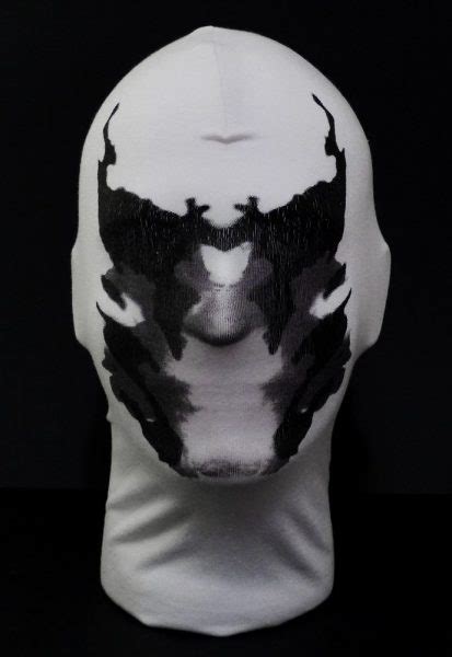 Moving Inkblot Rorschach Mask - Cosplay Like a Watchmen - Yinz Buy