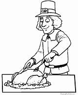 Thanksgiving Dinner Coloring Page  001 sketch template