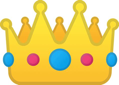 Queen crown emoji for clipart vector – Clipartix