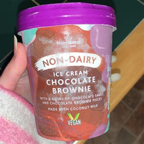 Morrisons Non Dairy Ice-Cream Chocolate Brownie Reviews | abillion