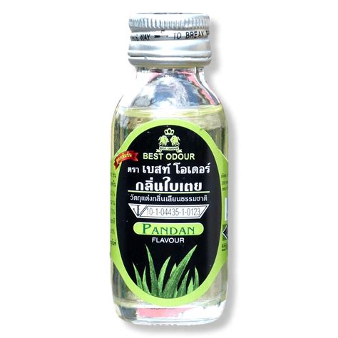 Best Odour Pandan Flavor for Thai Food and Drinks 30ml