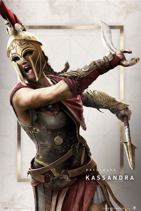 Assassin‘s Creed: Odyssey - Kassandra Poster | Sold at UKposters