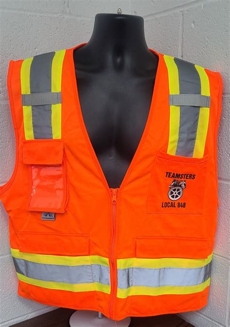 Teamster Orange Safety Vest - Teamster Shop