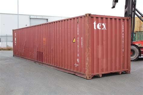 Second Hand 40ft Shipping Containers 40ft Used Container - S2 Doors | £2495.00 | 31ft to 40ft ...