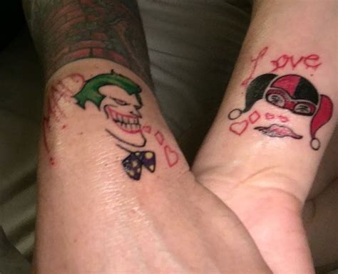 Harley Quinn And Joker Tattoos For Couples - Printable Calendars AT A GLANCE