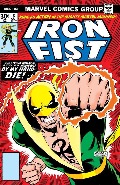 Iron Fist (1975-1977) #8 | Iron fist marvel, Iron fist comic, Iron fist marvel comics