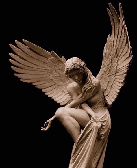 𝐀𝐮 𝐧𝐨𝐦 𝐝𝐞 𝐥’𝐚𝐫𝐭 🎨 on Twitter | Angel sculpture art, Angel sculpture ...