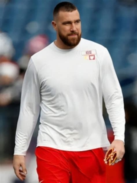 Travis Kelce White Sweatshirt - Jacket Hub