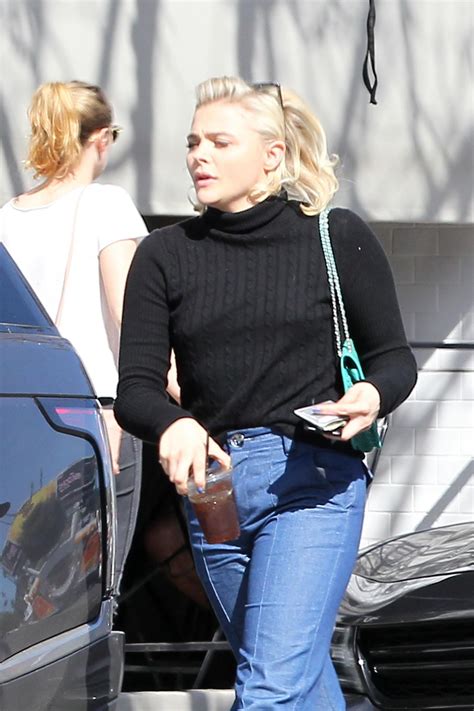 Chloe Grace Moretz Outfit Ideas - Out for Lunch in Los Angeles 4/4/2017 • CelebMafia