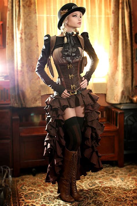 Steampunk couture, Steampunk fashion, Steampunk girl