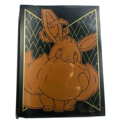 Pokemon Card Supplies - Shining Fates ETB Deck Protectors - GIGANTAMAX EEVEE (65 Sleeves) (New ...