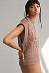 RD Style Cable-Knit Sweater Vest | Anthropologie