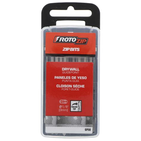 RotoZip 1/8" Guide Point Bits (50pk)