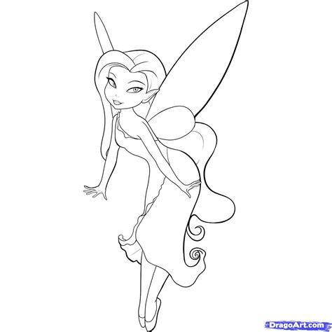 Fairy Cartoon Drawing at GetDrawings | Free download