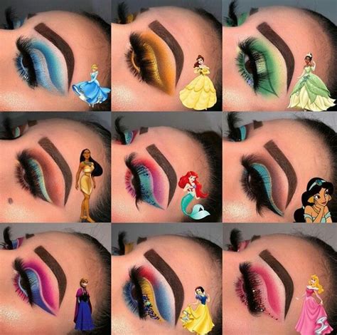 Maquillaje inspirado en pricesas Disney. Elije a tu princesa favorita ...