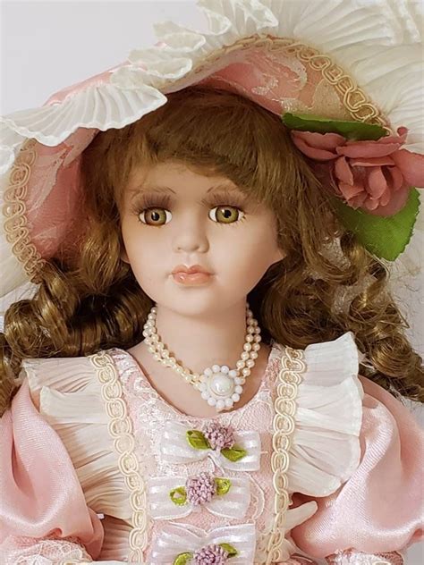 Genuine Porcelain Doll Victorian Porcelain Doll Collectible - Etsy | Collectible dolls ...