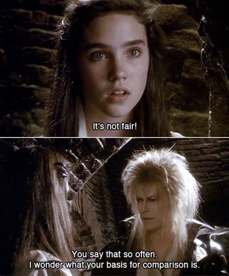 favorite quote from this movie | Labyrinth movie, Funny movies ...