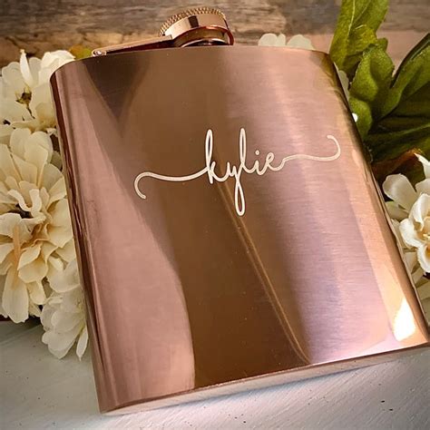 Personalized Flask - Etsy