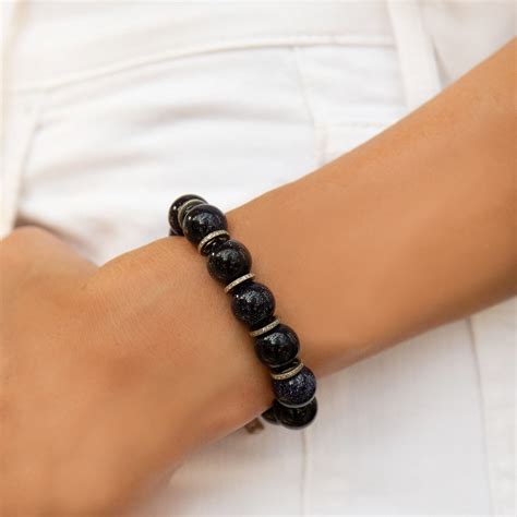 Blue Sandstone Bracelet – Sheryl Lowe